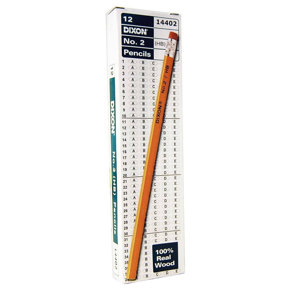 DIXON LEAD PENCILS 12本セット Amazon.com : Dixon® Pencils, #2 Soft Lead, Box Of 12 : Wood